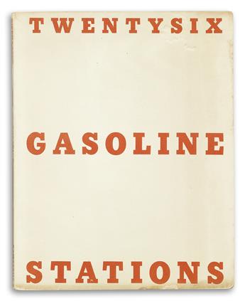 EDWARD RUSCHA. An archive of artist books and ephemeral materials documenting Ruschas early career, including a signed first edition o